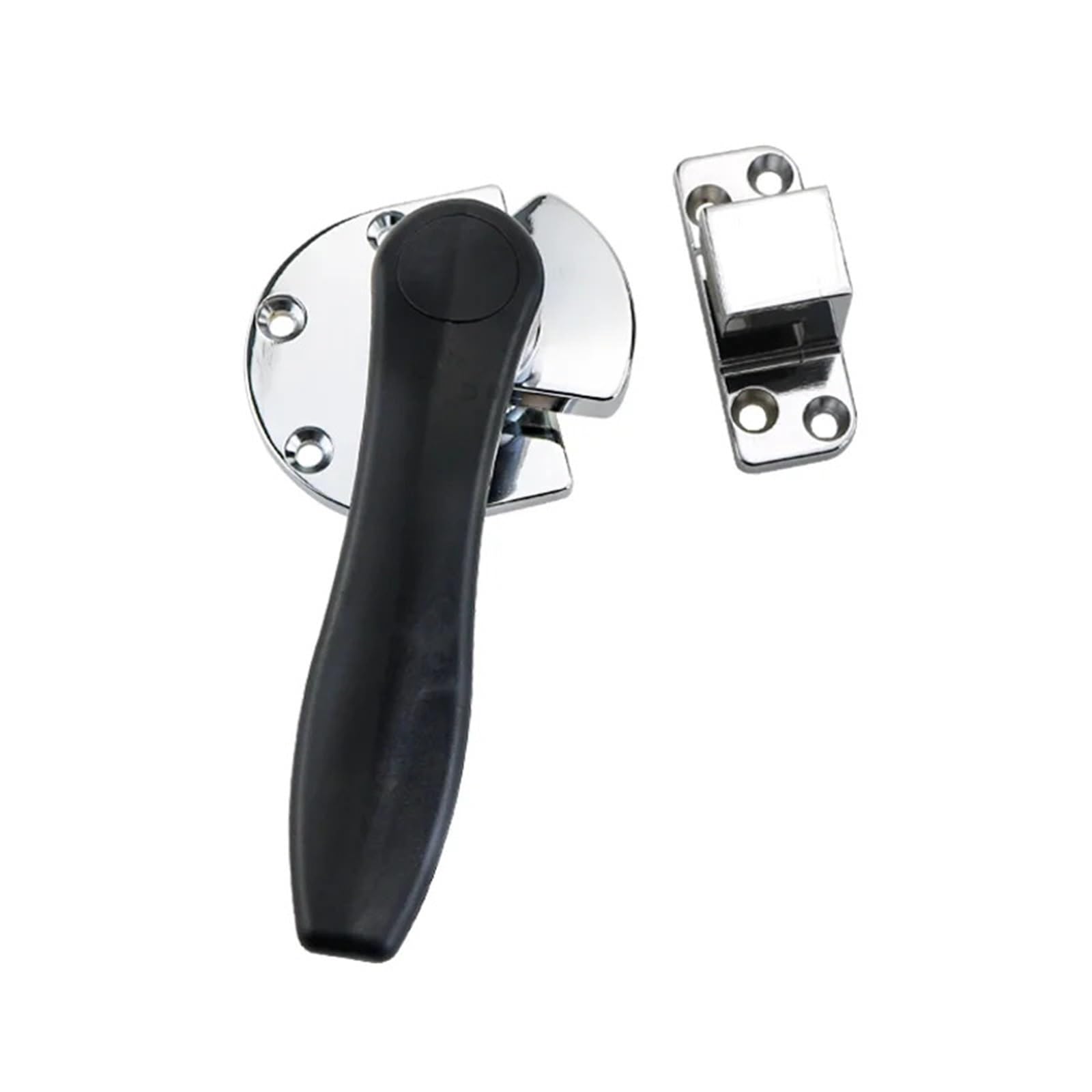 Poignée de porte en alliage de zinc anti-grippage pour porte froide