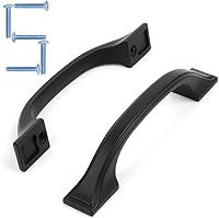 Vista 13 de KOOFIZO - Paquete de 10 tiradores de gabinete de cocina de latón antiguo de 3 pulgadas, manijas vintage de gabinete de latón, herrajes de gabinete