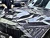 NewL Forged Carbon Fiber Black-silver Vinyl Wrap Sticker Free Bubble Air Release DIY Decal Car Auto Vehicle Morotcycle Self Adhesive (Black-silver, 30cm x 150cm) #5