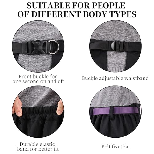 Dog Training Apron, Hundetraining Futterbeutel Taillenschürze, Leckerlibeutel für Hunde mit großen Taschen und Verstellbare Hüftgurt für Hundetrainer Futterbeutel Hundetraining Leckerli Tasche (L)