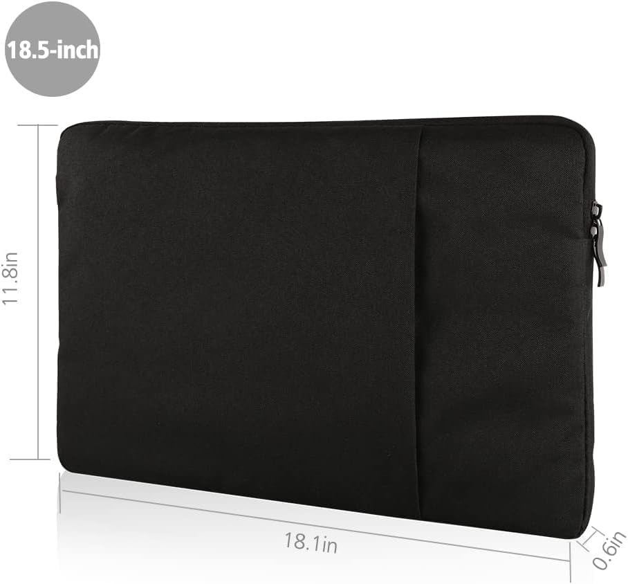 Miniatura 2 de EVICIV - Funda protectora para laptop de 18.5 pulgadas, bolsa protectora de 360 con cremallera de bolsillo para monitor de 15.6 a 18.5 pulgadas, HP