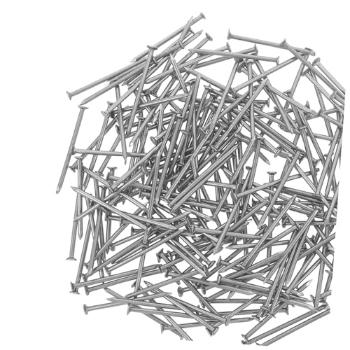 PRETYZOOM Clavos para Carpintería y Jardinería 500g, Punta Biselada, Material Hierro miniatura 3