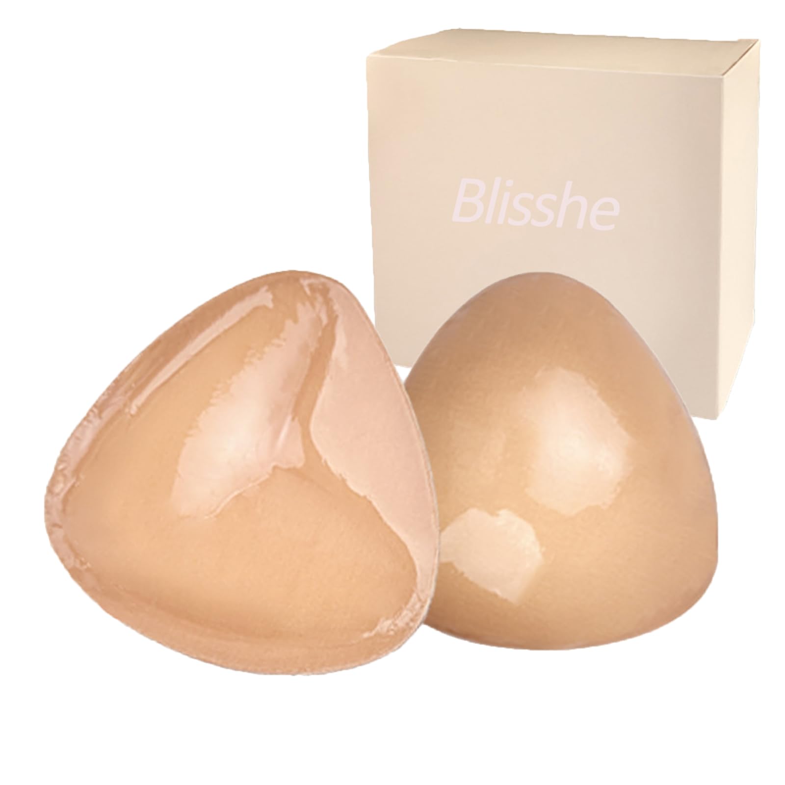 Sujetador Adhesivo De Doble Cara Invisible - Push Up, Sin Tirantes, Para Vestidos, Baño Y Deporte