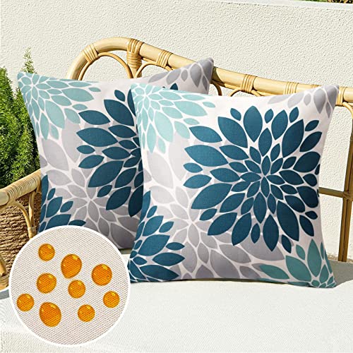 Set Di 4 Federe Cuscini Estivi Limone 40x40cm | Impermeabili Per Esterno E Giardino - Foto 5