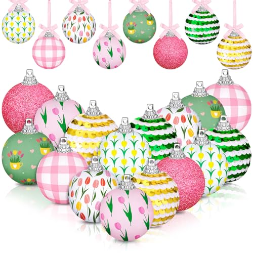 Zeyune-16-Pcs-Easter-Spring-Summer-Ornaments-for-Small-Tree-Spring-Tree-Hanging-Decorations-Summer-Theme-Cute-Balls-for-Holiday-Party-Favors Zeyune 16 Pcs Easter Spring Summer Ornaments for Small Tree Spring Tree Hanging Decorations Summer Theme Cute Balls for Holiday Party Favors