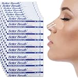 50 Pezzi Cerotti Naso,Cerotti Antirussamento,Cerotti Nasali Sportivi,Nasal Strips,Cerotti Naso Respira Bene,Better Breathe Cerotti Nasali,per Aiutare a Respirare,66mm*19mm(Colore Della Pelle)