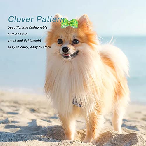 24Pcs Holiday Dog Hair Bows with Rubber Band - Image 3