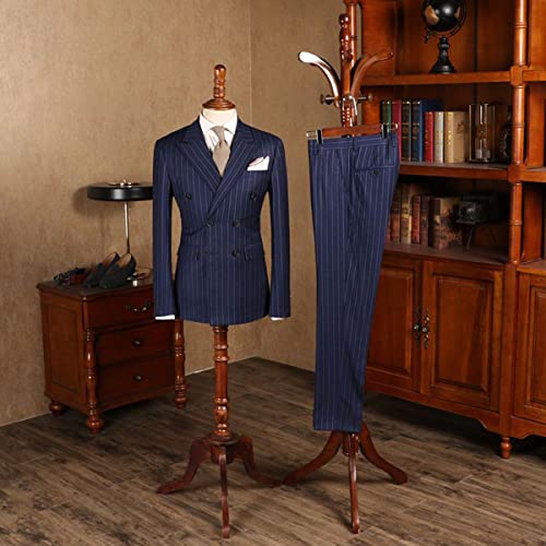 Costume de mariage à rayures pour homme idéal pour un bal de promo chic et élégant - 2