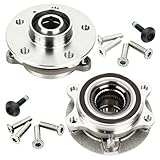 Lilvduybz 2Pcs Front Wheel Hub and Bearing Assembly Compatible with Audi A4 /Q5 2009-2015, A5 2010-2014, A6 2012-2015, S4 2010-2015, S5 2008-2015, #4H0498625 4H0498625A 4H0498625B