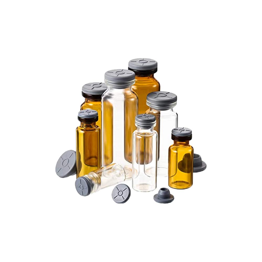 Buy Acuteye 100 pcs Self Healing Injection Ports, 20mm Vial Rubber