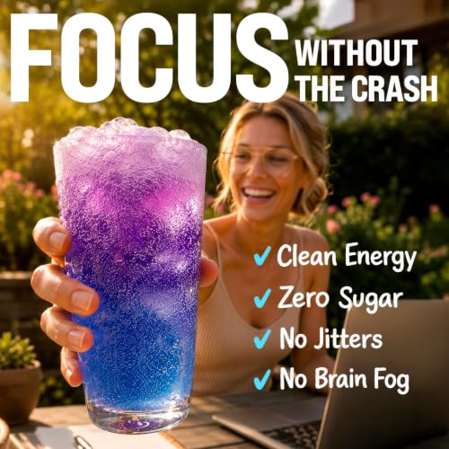 Yerba Fizz, Sparkling Yerba Mate Energy Drink Mix, Sugar Free Blueberry — view 4