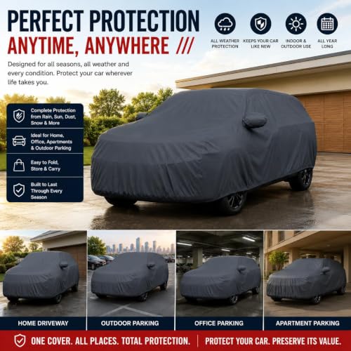 Image of Autofact Premium Waterproof Car Cover for Audi A4