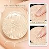Air Cushion CC Cream Mushroom Head Foundation，Naturally Nude Makeup Concealer Mushroom Head Moisturizing Concealer，Mushroom Head Air Cushion CC Cream BB Cream Beauty Moisturizing (03# Nude Color)…