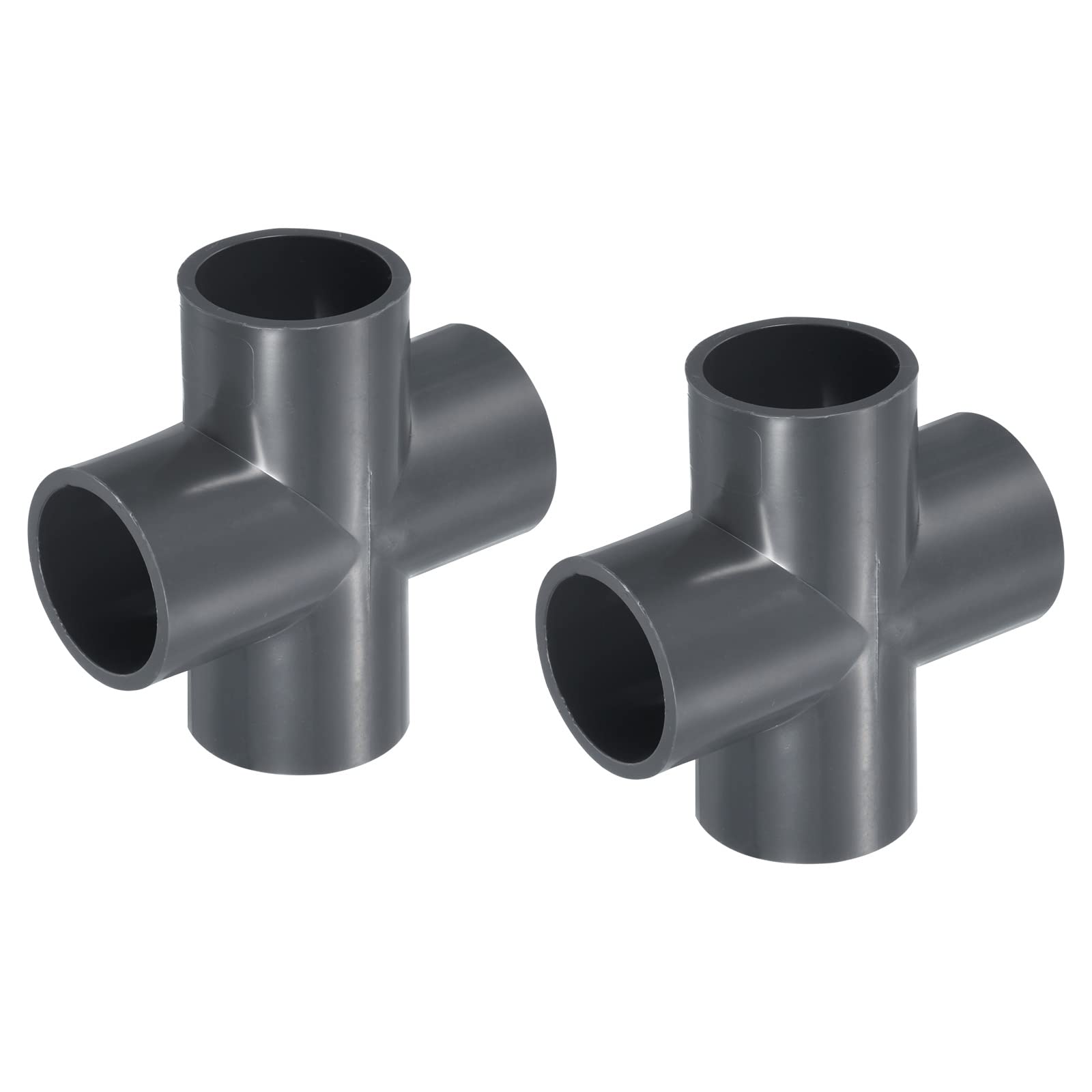 Raccord PVC 2,5 cm anti-fuite 4 voies pour sauver vos tuyaux de jardin