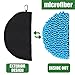 Elobay Disc Golf Cleaning Tool, Ultimate Discs Cleaning Towel Case with Microfiber Cloth and Clip for Drying Flying Discs