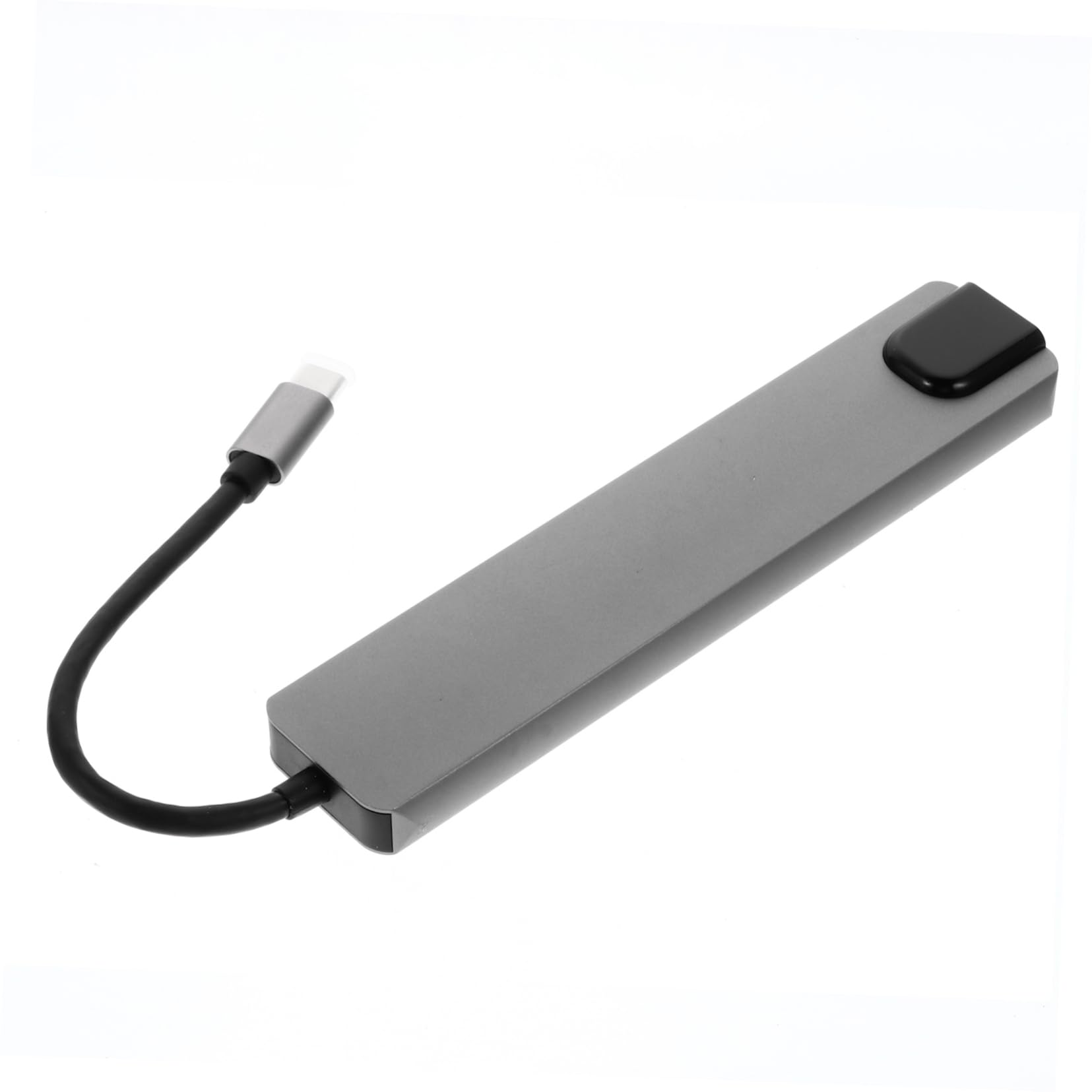 Concentrador USB Tipo C Plata de Aleación de Aluminio | 4k Alta Definición, sin Controladores, Adaptador USB C para Oficina y Portátil