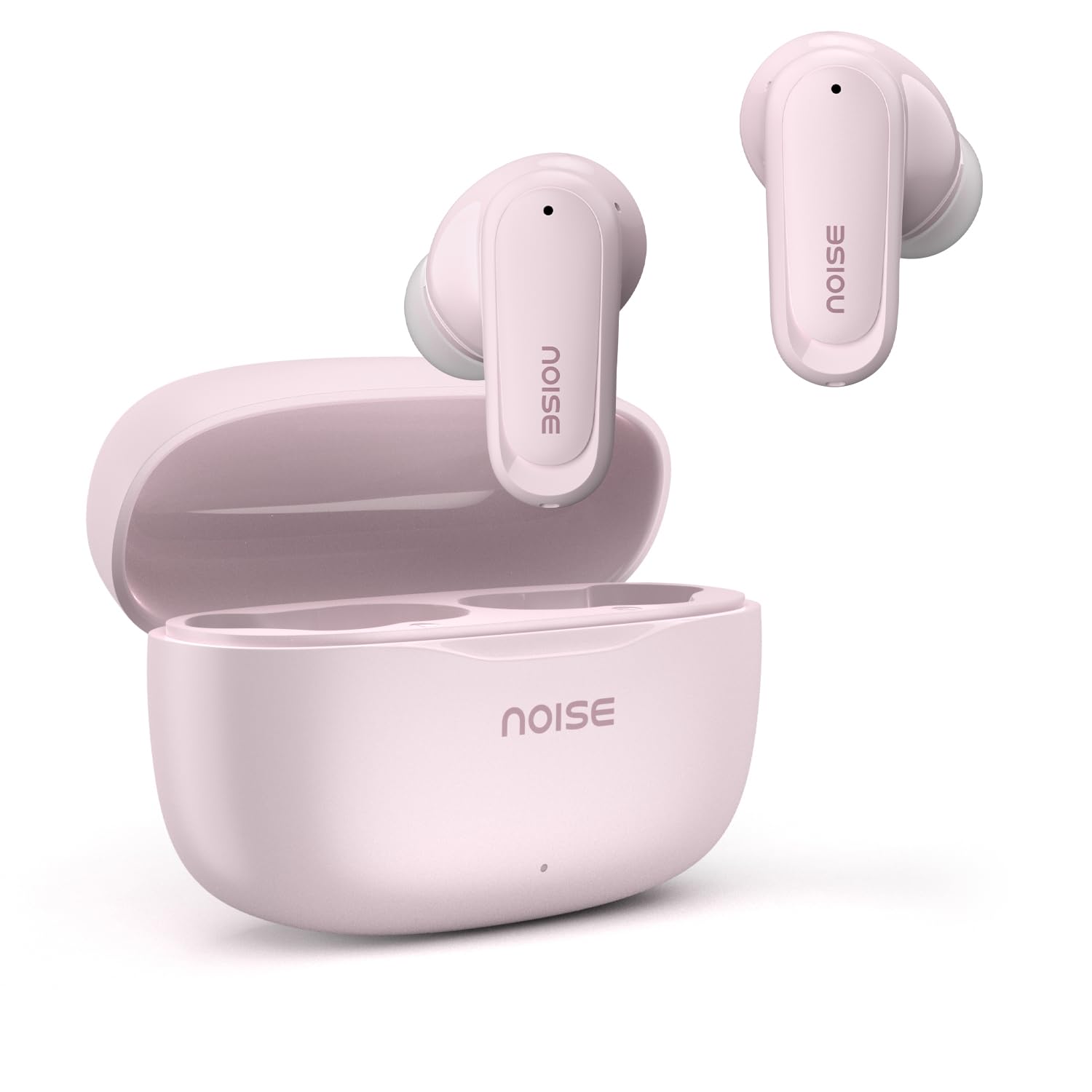 Noise Newly Launch Buds Play Truly Wireless Earbuds with 40H of Playtime, Quad Mic with ENC, Low Latency for Gaming (Up to 50 Ms), 13mm Driver, BT V6.0(Blush Pink)-image-48