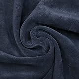 ✅ TANNAGE: Chrom Tan Hand & Leather Craft 1,4 g Wildleder Rindsleder Bestens für Mokassins, Showchaps, Arbeitskaps, Taschenfutter, Schürzen, Sattelteile (Marineblau, 6-8 m²)