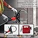 Doclery powerful 8980W/110V 16in ring concrete saw cutter - electric concrete saw for granite, porcelain, wood, stone - with premium blade