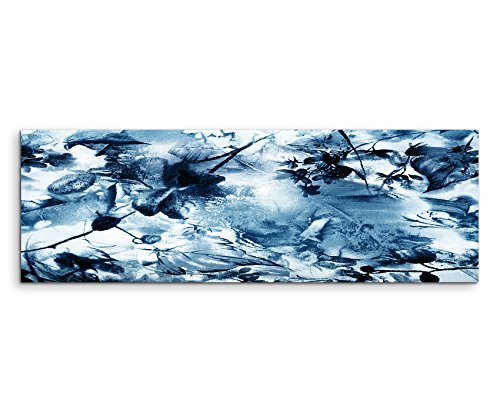 150 x 50 cm pittura murale - blu ottanio panorama