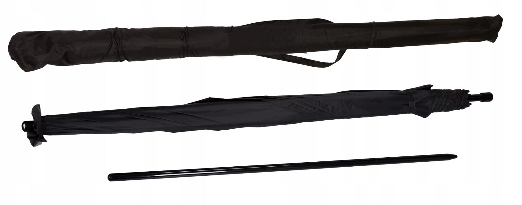 Parapluie de pêche XL 200 cm/315 cm, angle de 45 °, en nylon