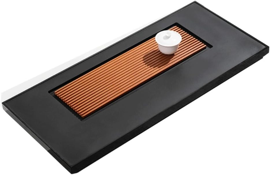 HKGFAYO 石のティープレート家庭用ティーテーブル茶海カンフーティープレート辛口醸造小さなティーテーブル