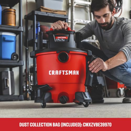 CRAFTSMAN CMXEVBE18590 9 Gallon 4.25 Peak HP Wet Dry Shop Vacuum - Image 5
