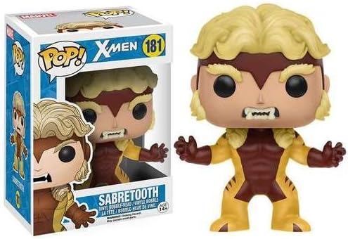 Funk Funko POP. Marvel X-Men Sabretooth Vinyl Bobble Head