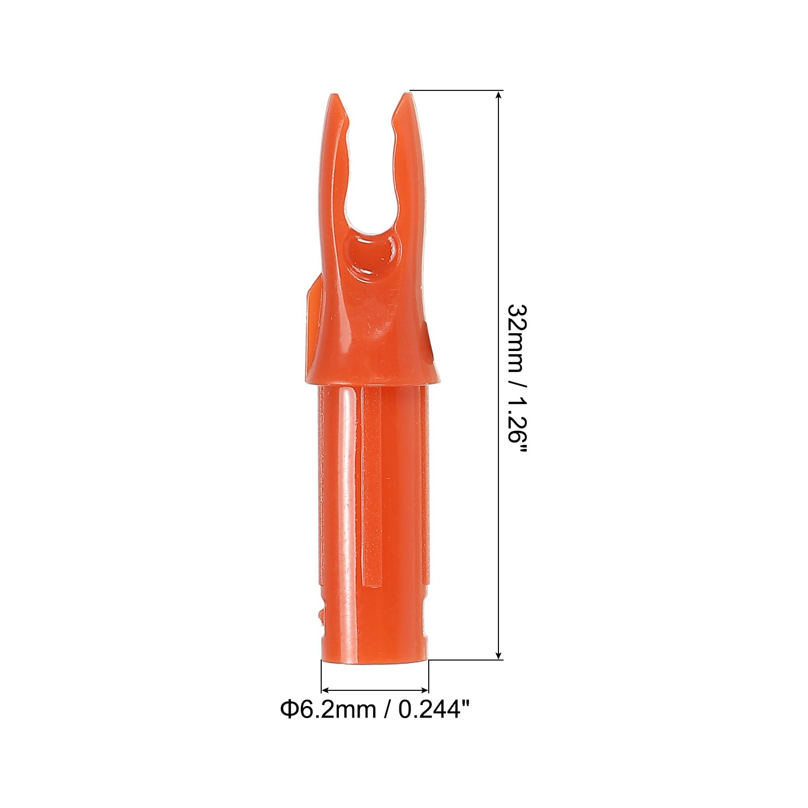 PATIKIL Archery Arrow Nocks 6.2mm 0.244