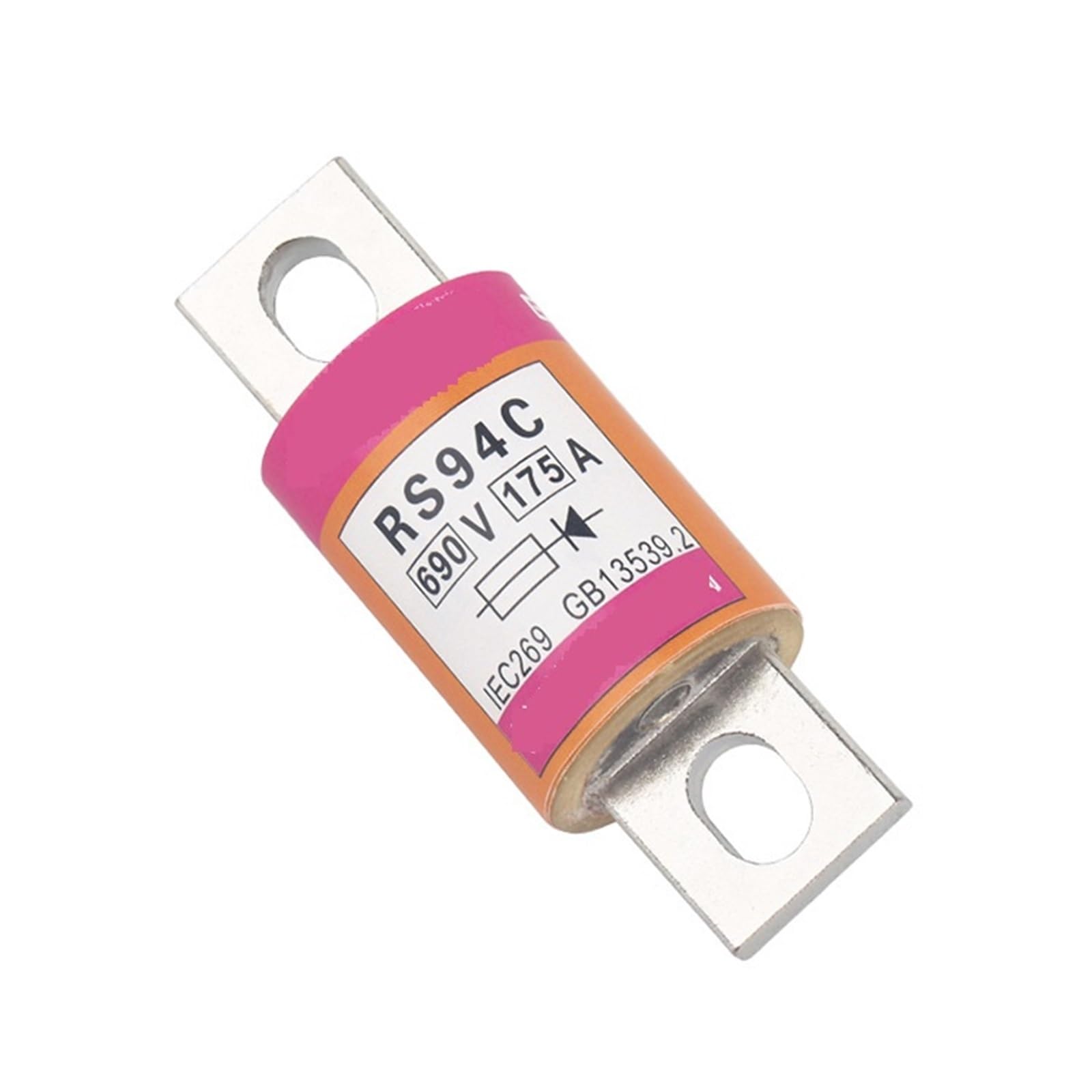 Fusible rapide 94G 315A résout les courts-circuits sur réseau 500V