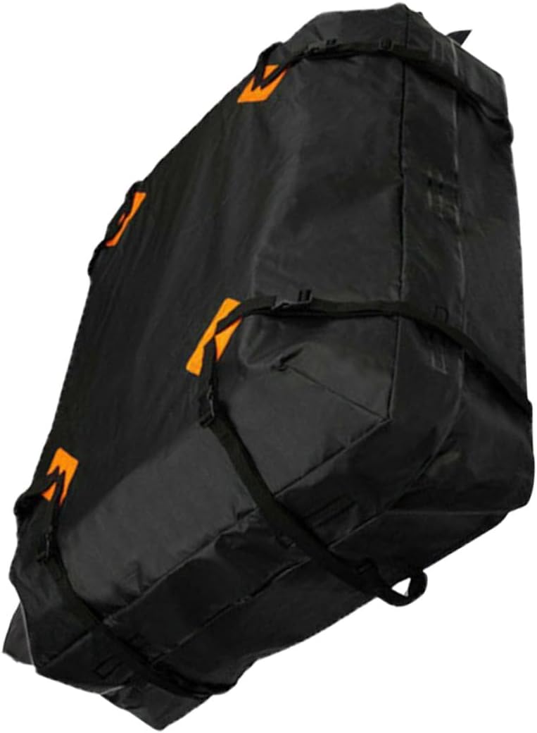 Alipis Waterproof Car Rooftop Cargo Bag 600d Oxford Fabric Large Capacity Soft Roof Luggage Carrier Storage Pouch Dustproof Sunproof for Travel