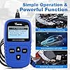 VDIAGTOOL VD10 OBD2 Scanner Code Reader Car Diagnostic Tool Engine Fault Code Reader for Turn Off CEL with Freeze Frame/I/M Readiness for All OBDII Protocol Cars, OBD2 Scanner Diagnostic Tool #4