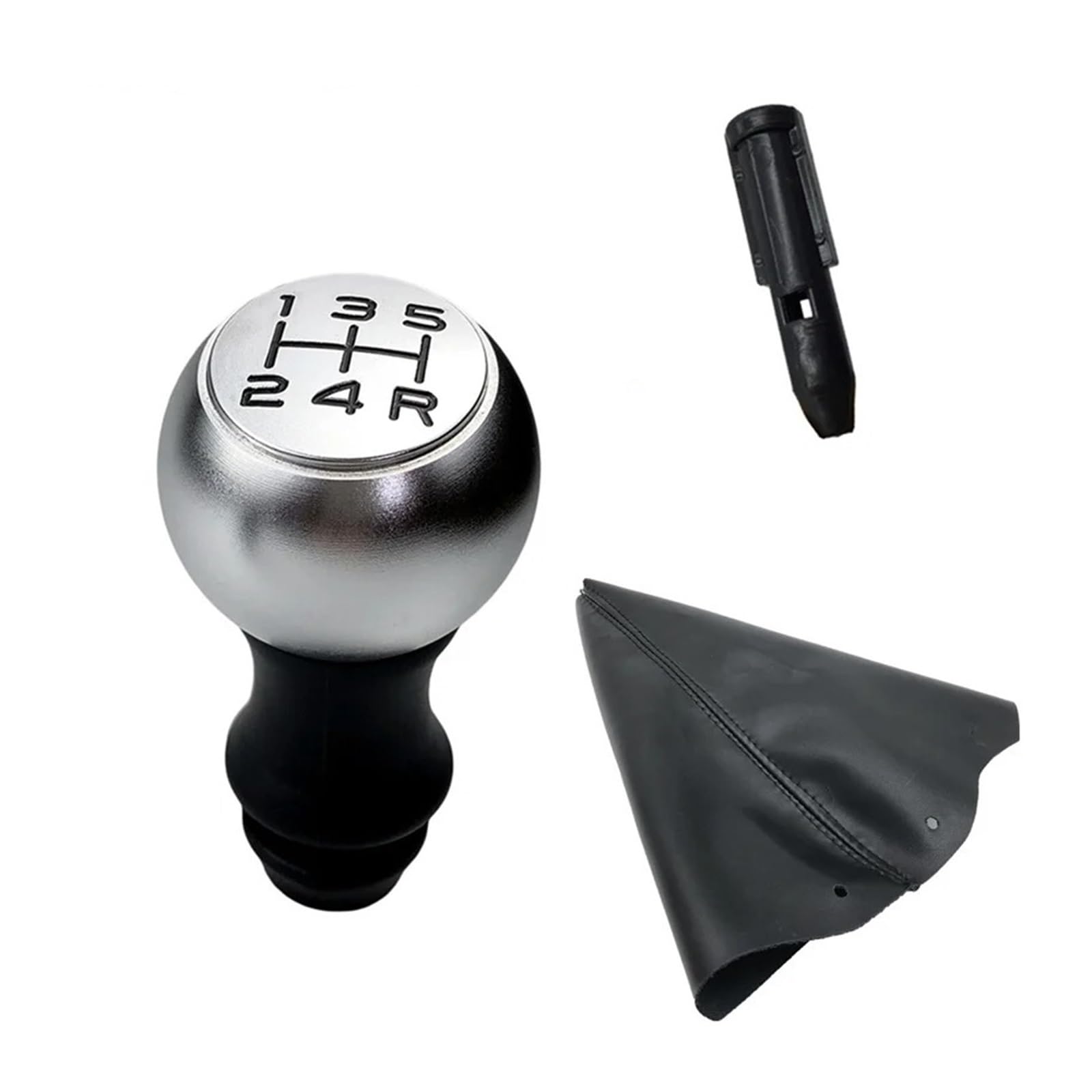 SAUANMNKTP Gearshift Knob for Triumph for Picasso for C4 Car Hand Speed Gear Shift Knob Shifter Leather Gaiter Boot(K0284)