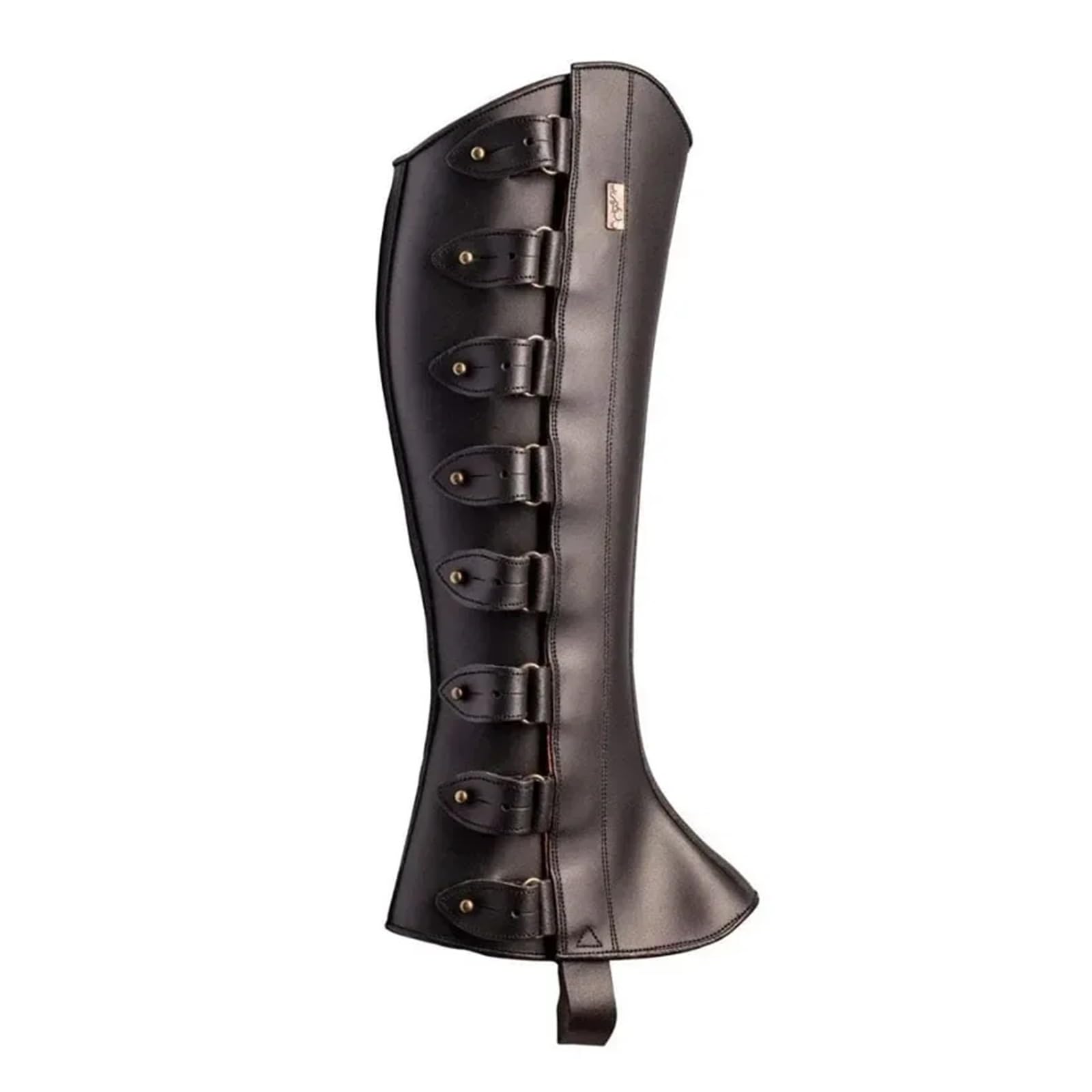 Gambali da equitazione Copriscarpe in pelle, copri stivali, ghette, parastinchi, kit for gambe, armatura, costume da cavaliere, sella escursionismo for uomo
