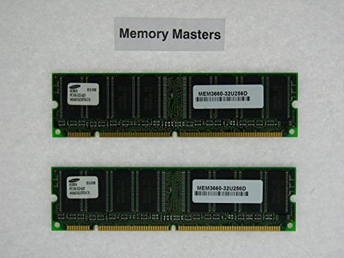 MEM3660 – 32U256D approvata 256 MB (2 x MB) DRAM DIMM memoria RAM per Cisco 3660 router (Memorymasters)