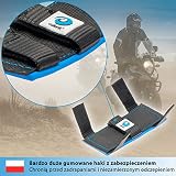valonic KOALA - 4x ochraniacze krawędzi do paska mocującego - poduszka neoprenowa, zestaw ochrony krawędzi z zapięciem na rzep - do SUP, kajaka - szerokość paska do 60 mm, torba do przechowywania