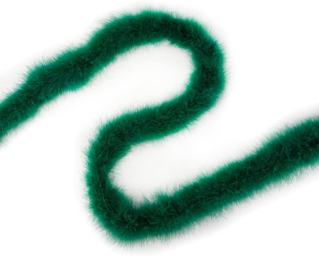 ZUCKER Marabou Feather Boas - Fluffy Costume Accessories, for Halloween Party, Carnival, Crafts, Dancing