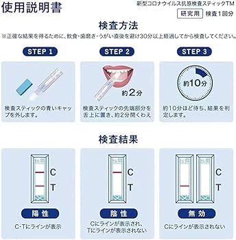 Amazon.co.jp: 【20個セット】 抗原検査キット 【日本製 薬局