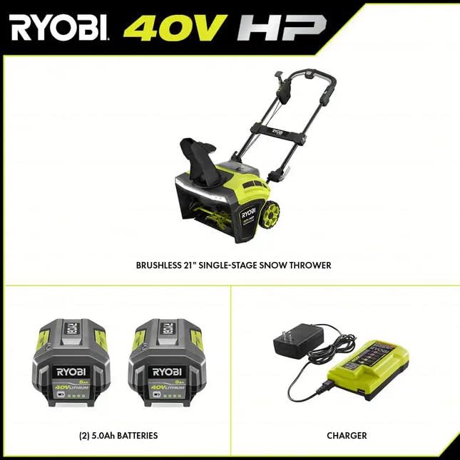 40V HP Brushless 21" SNOW THROWER KIT