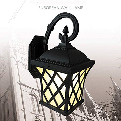 Lanterne murale extérieure LED E27 étanche résistant humidité et rouille - 4