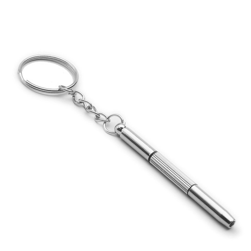 3in1 Eyeglasses Screwdriver Sunglass Watch Repair Kits Tool Keychains Eyeglass Sunglass Watch Repair