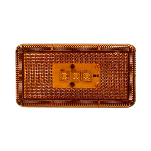 GALIBO LED PARA CABEZA TRACTORA SCANIA R LATERAL AMBAR CATADIOPTRICO 24V HOMOLOGADO