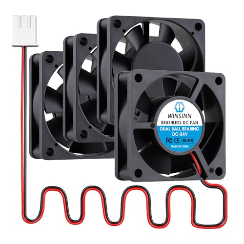 Ventilateur CC 60 mm 24V anti-surchauffe pour stabiliser vos équipements électroniques