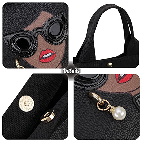 Bolso Funky Lady Face para mujer miniatura 6