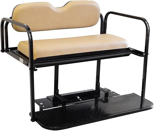 buggies unlimited Yamaha G19 G22 - Kit de asiento trasero abatible con marco de acero