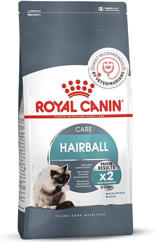 Hairball Care Food for Adult Cat, Dry Food, Reduces Hairball Formation, Proven Results in 14 Days, 400 g