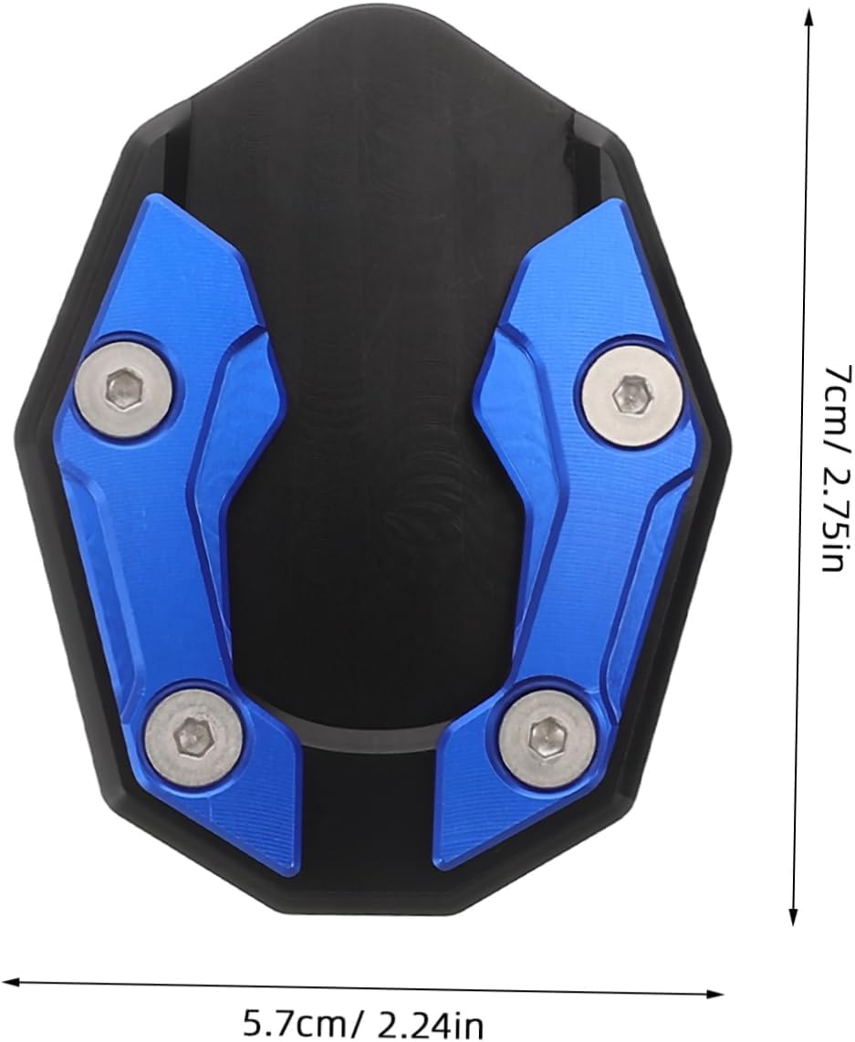 STOBAZA 2pcs Motorcycle Kickstand Pad Replacement Pad for Xmax Kickstand Mat Foot Side Stand