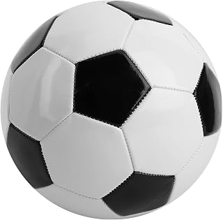 ZJchao Balón de fútbol, fútbol blanco y negro, juego interactivo, partido, pelota deportiva, para adultos, niños de fútbol para niños, para entrenamiento al aire al aire al aire