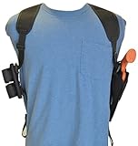 Federal Shoulder Holster for Ruger GP100, 4 Barrel with Double Speedloader Pouch