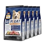 NutriQM® Sensitiv Trockenfutter Getreidefrei | 7 kg (5×1,4kg) | Monoprotein Huhn 70% | Hundefutter Trocken Sensitiv für empfindliche Hunde | Ohne Zusatzstoffe | Mit Lachsöl | Made in Germany
